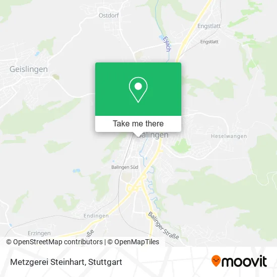 Карта Metzgerei Steinhart