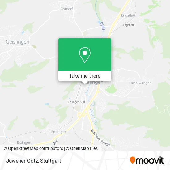 Карта Juwelier Götz