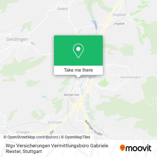 Wgv Versicherungen Vermittlungsbüro Gabriele Riester map