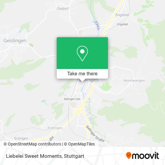 Liebelei Sweet Moments map