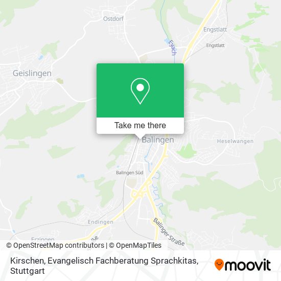 Kirschen, Evangelisch Fachberatung Sprachkitas map