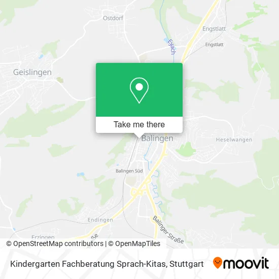 Карта Kindergarten Fachberatung Sprach-Kitas