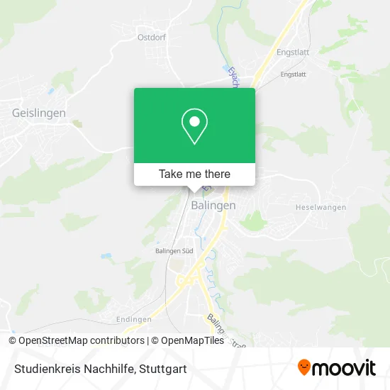 Карта Studienkreis Nachhilfe