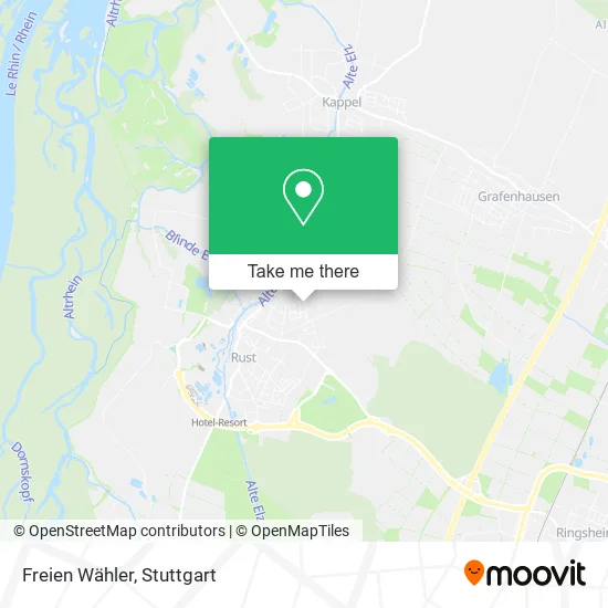 Карта Freien Wähler