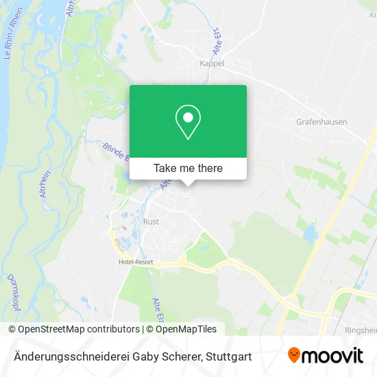 Карта Änderungsschneiderei Gaby Scherer