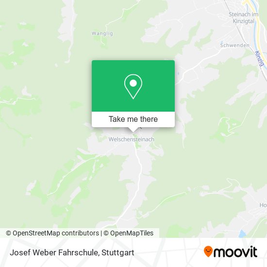 Josef Weber Fahrschule map