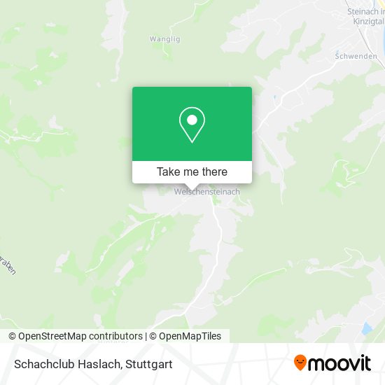 Schachclub Haslach map