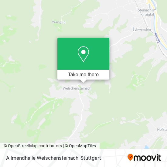 Allmendhalle Welschensteinach map