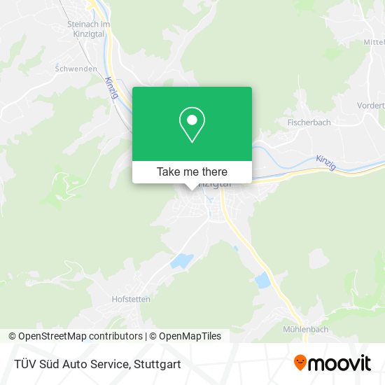 Карта TÜV Süd Auto Service