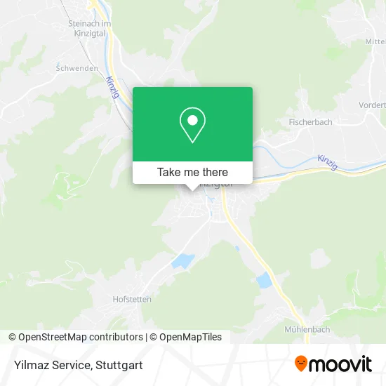 Карта Yilmaz Service