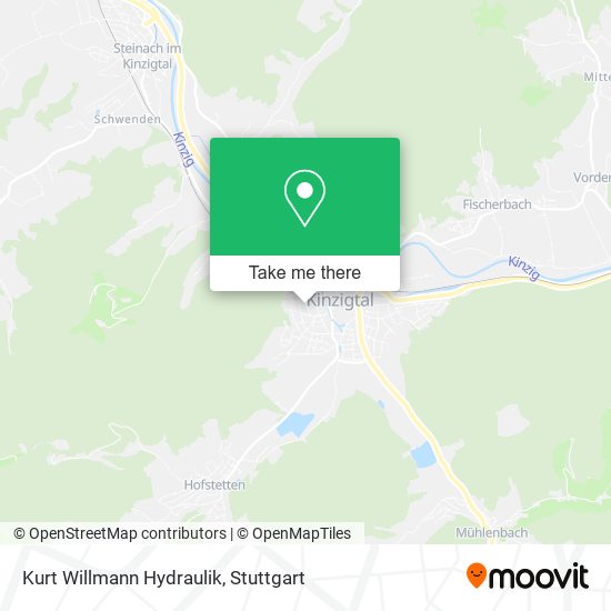 Kurt Willmann Hydraulik map