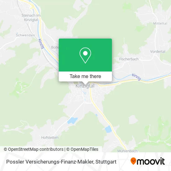 Карта Possler Versicherungs-Finanz-Makler