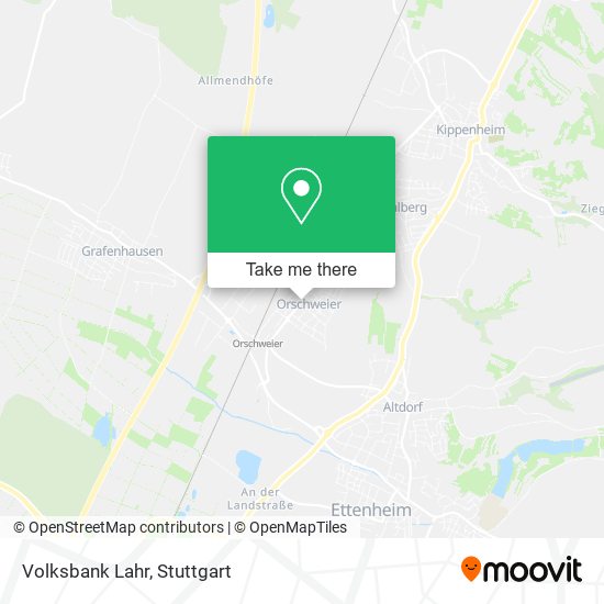 Volksbank Lahr map