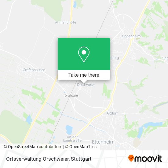 Ortsverwaltung Orschweier map