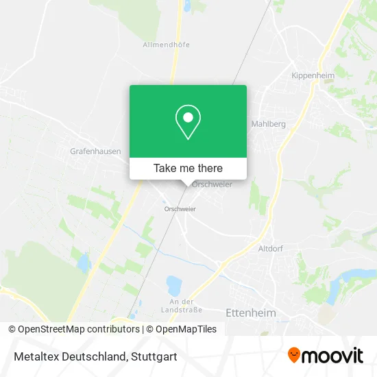 Карта Metaltex Deutschland