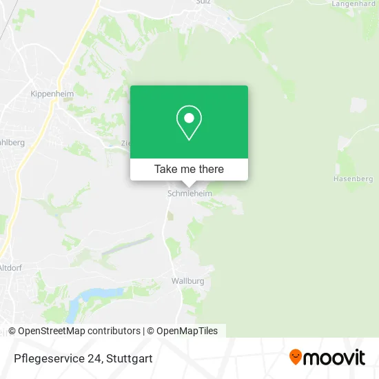 Карта Pflegeservice 24