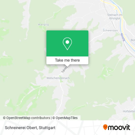 Schreinerei Obert map