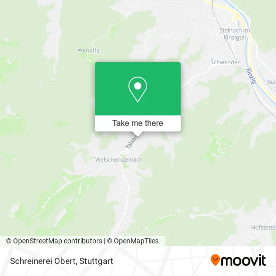 Карта Schreinerei Obert