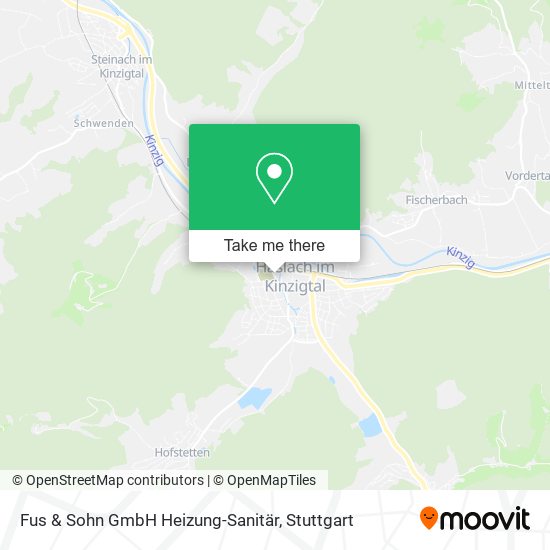 Карта Fus & Sohn GmbH Heizung-Sanitär