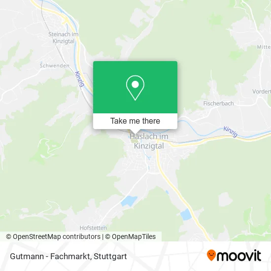 Карта Gutmann - Fachmarkt