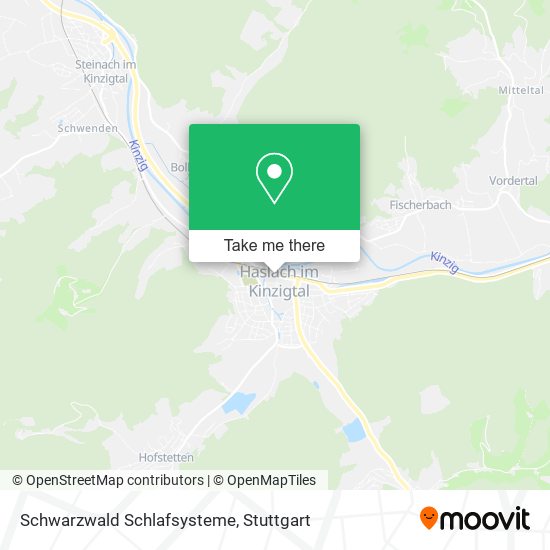 Schwarzwald Schlafsysteme map