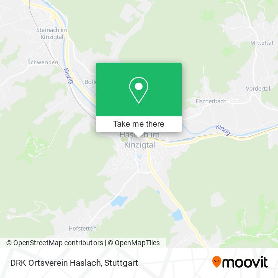 Карта DRK Ortsverein Haslach