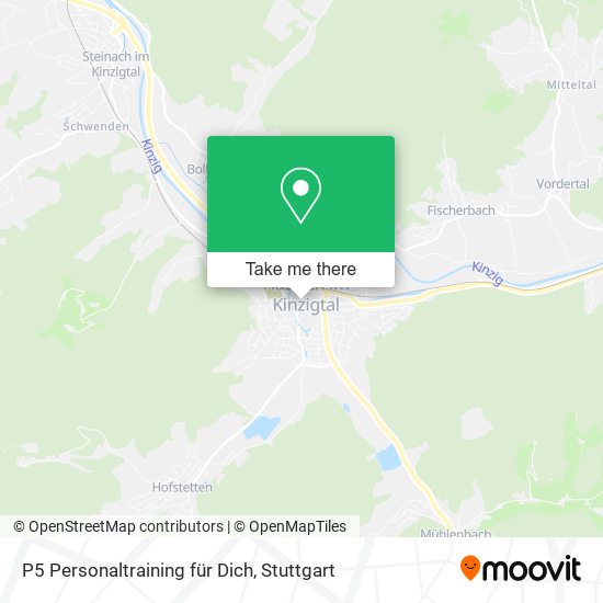 Карта P5 Personaltraining für Dich