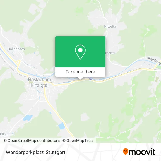 Карта Wanderparkplatz