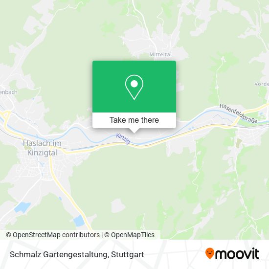 Schmalz Gartengestaltung map
