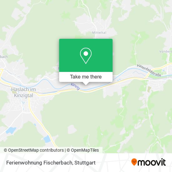 Ferienwohnung Fischerbach map