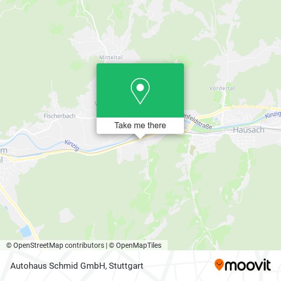 Autohaus Schmid GmbH map