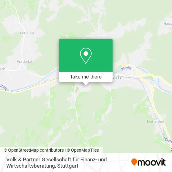 Карта Volk & Partner Gesellschaft für Finanz- und Wirtschaftsberatung