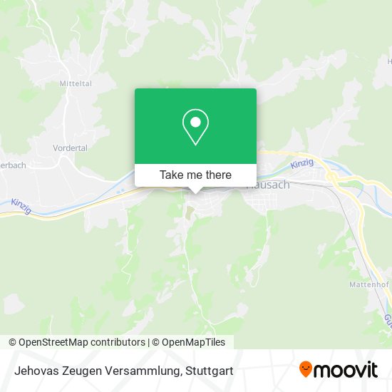 Jehovas Zeugen Versammlung map