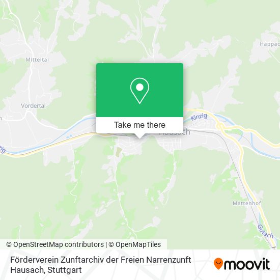 Förderverein Zunftarchiv der Freien Narrenzunft Hausach map