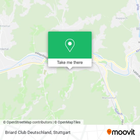 Briard Club Deutschland map