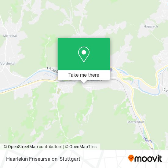 Карта Haarlekin Friseursalon