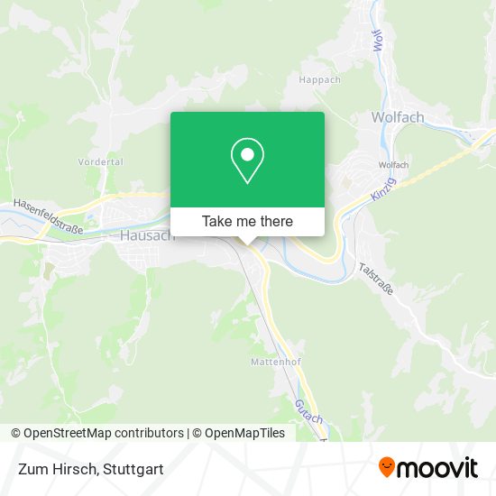 Карта Zum Hirsch