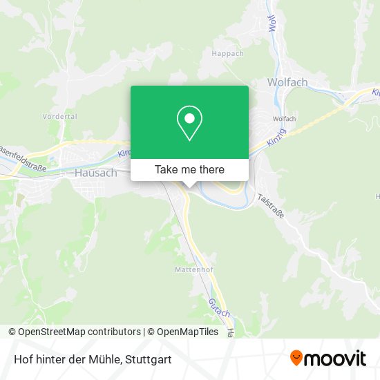 Hof hinter der Mühle map