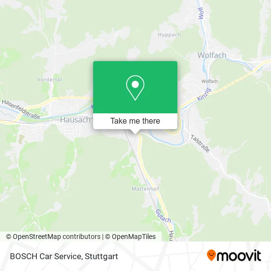 Карта BOSCH Car Service