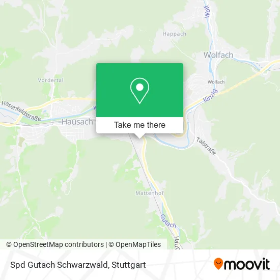Карта Spd Gutach Schwarzwald