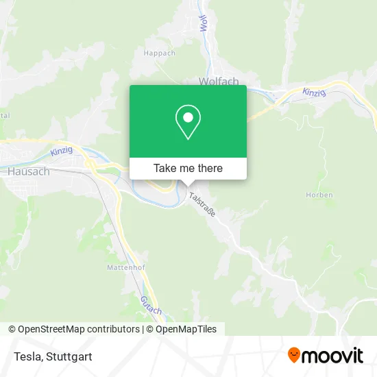 Tesla map