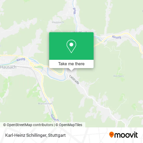 Karl-Heinz Schillinger map