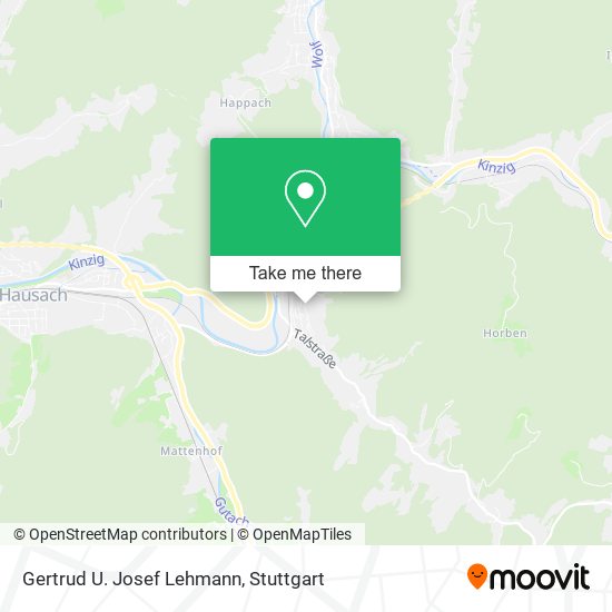 Gertrud U. Josef Lehmann map