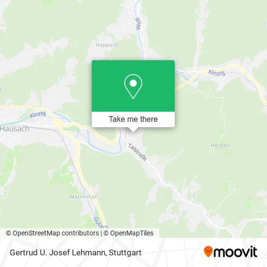 Gertrud U. Josef Lehmann map