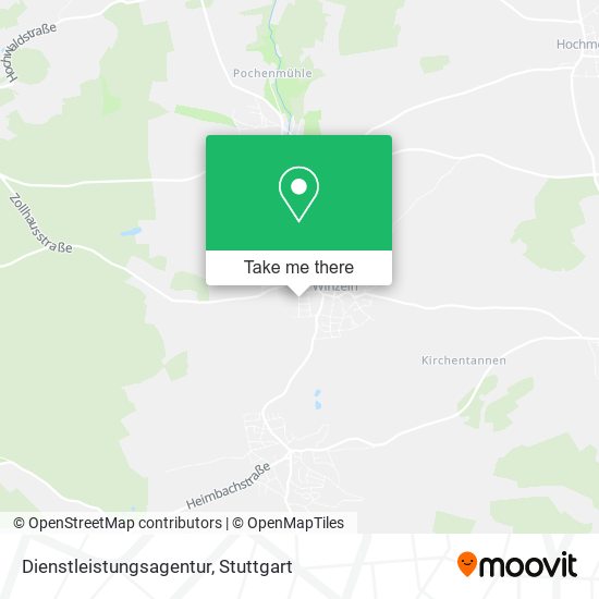 Dienstleistungsagentur map