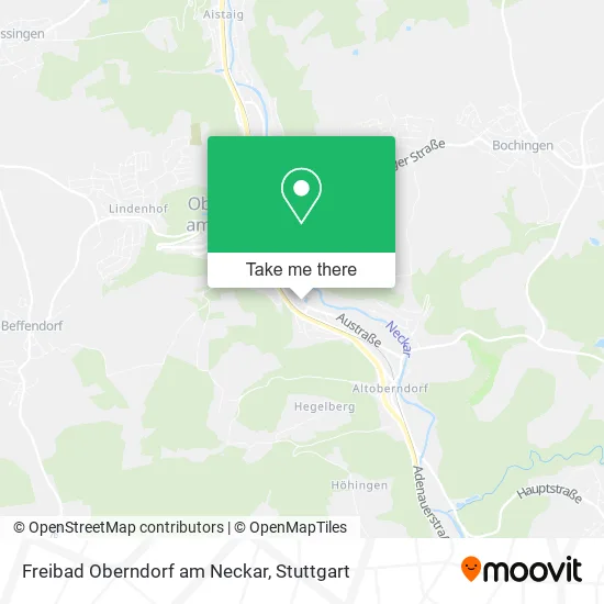 Карта Freibad Oberndorf am Neckar