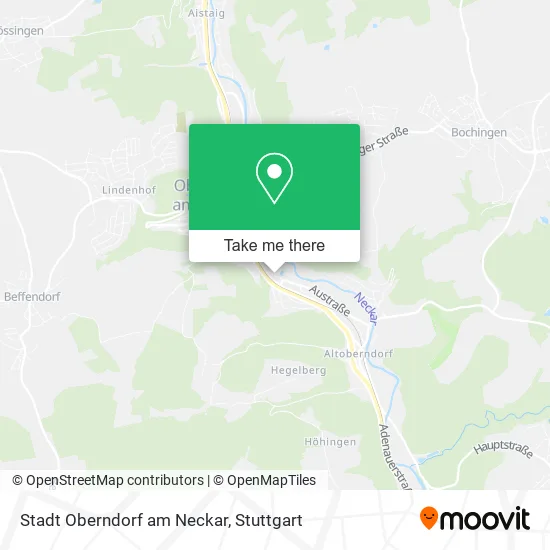 Stadt Oberndorf am Neckar map