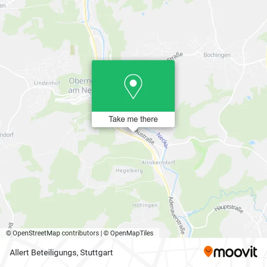 Карта Allert Beteiligungs
