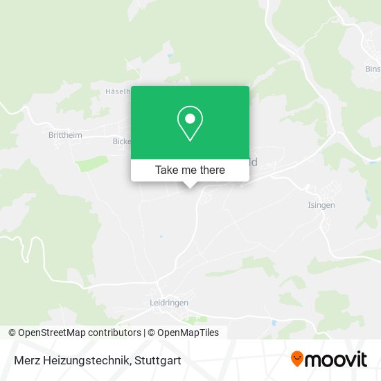 Merz Heizungstechnik map