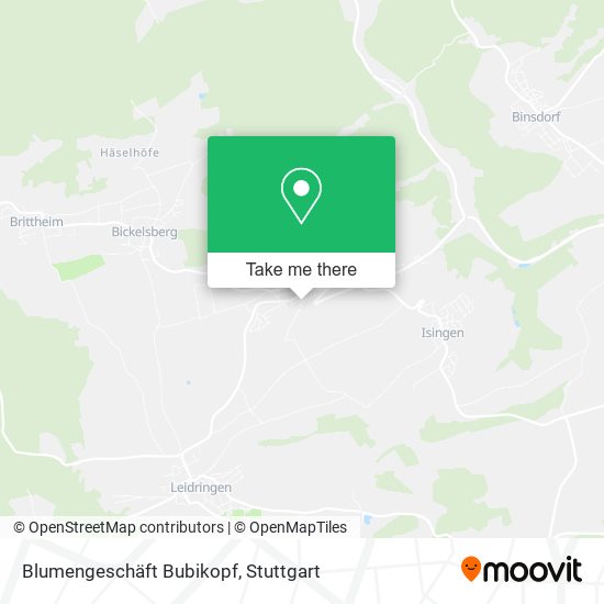 Карта Blumengeschäft Bubikopf